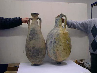 Anfore dei fondali dell'antica costa di Salapia